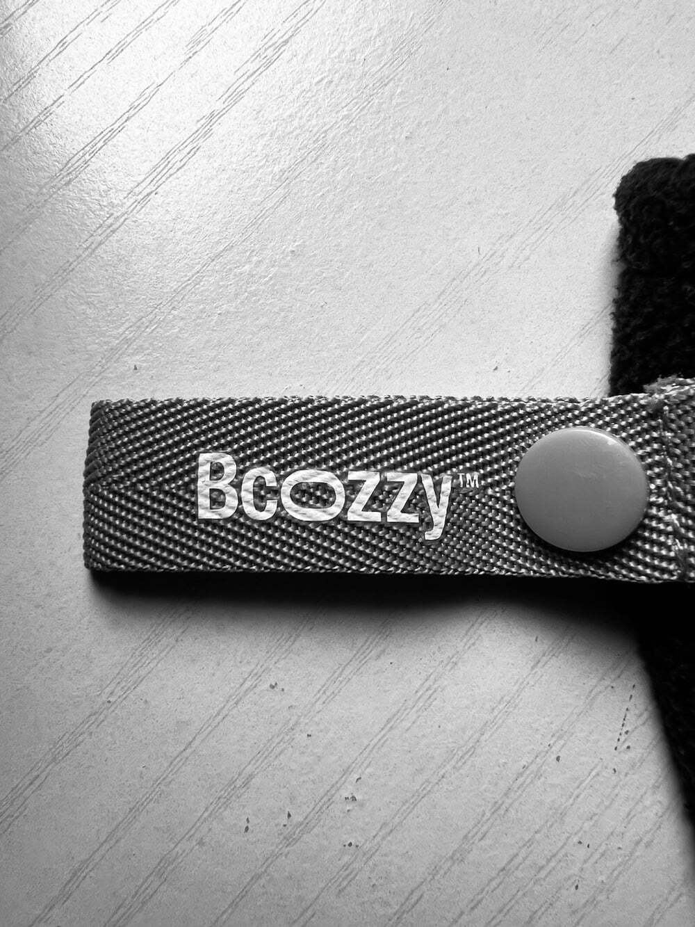 Bcozzy Travel Neck Pillow | Blue | Adjustable Ergonomic Airplane Travel Pillow - Picture 8 of 9